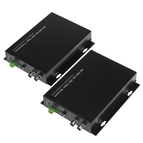 Bematik - Transmetteur 1 canal HD-SDI à fibre optique RS485 20Km FC - Accessoires sécurité connectée
