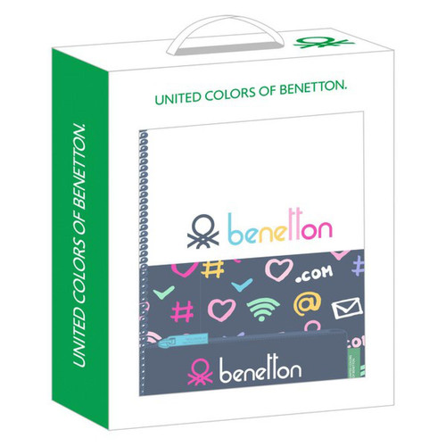 Benetton - Coffret cadeau Benetton Dot Com Petit Blue marine Benetton  - Benetton