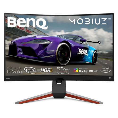 Benq - BENQ MOBIUZ EX3210R - ÉCRAN LED - INCURVÉ - 32" - HDR - Moniteur PC Incurvé