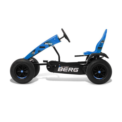 Véhicule à pédales Kart à pédales XL B.Super bleu BFR pour adultes BERG