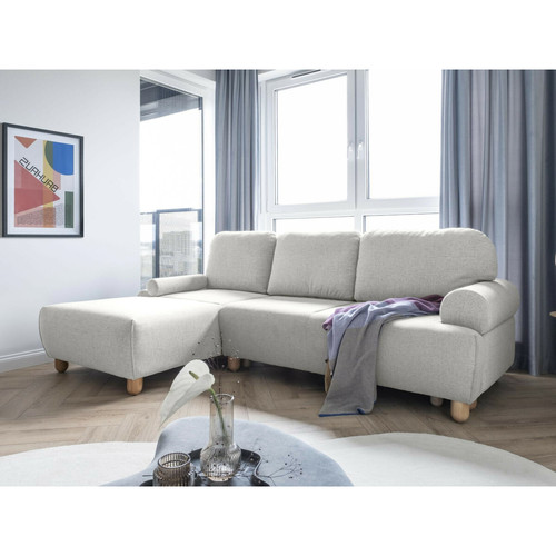 Bestmobilier - Olli - canapé d'angle gauche - convertible - avec coffre - 4 places - en tissu Bestmobilier  - Salon, salle à manger