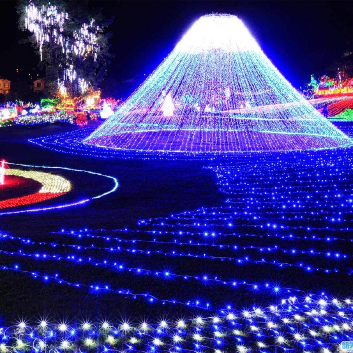 100M 1000 LED Noël LED Guirlande Lumineuse Extérieure Fée Guirlande De  Vacances Fête De Mariage Fée Guirlande Lumière-Blanc_100M_1000LEDS
