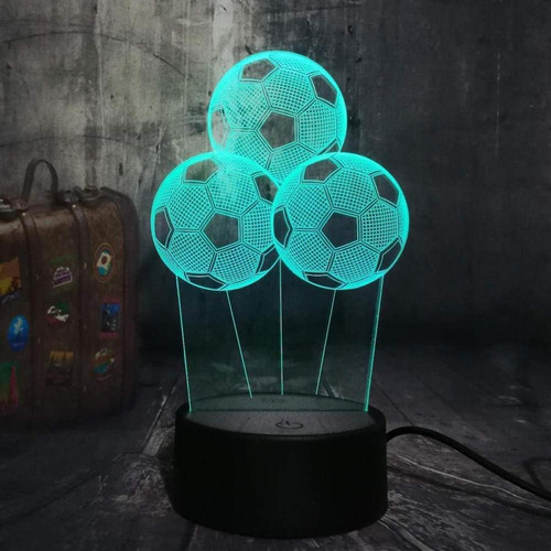 BESTA - 3D Illusion Lampe Led Veilleuse avec 7 Couleurs Clignotant et Interrupteur Tactile USB Alimenté Chambre Lampe de Bureau pour Enfants Cadeaux Décoration de La Maison BESTA  - Lampes à poser