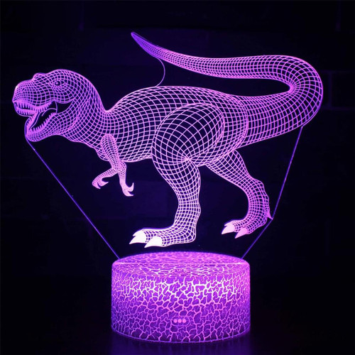 BESTA - 3D LED Veilleuse, Dinosaure Série 16 Couleur Télécommande Lampe de Table Jouet Cadeau Enfants Décoration de La Maison BESTA  - Meuble rangement jouet Maison