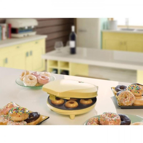 Bestron Machine a Donuts Bestron Appareil a beignets couleur vanille 700 W ADM218SD