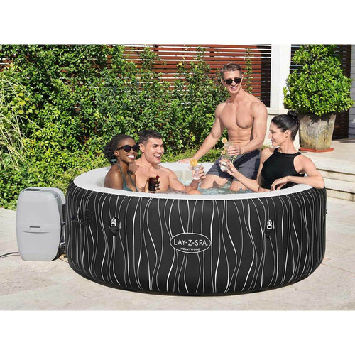 Bestway - Spa gonflable rond hollywood airjet 4 à 6 personnes - 60059 - BESTWAY Bestway  - Spa gonflable