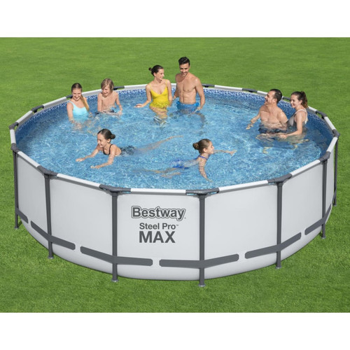 Bestway - Bestway Ensemble de piscine Steel Pro MAX 488x122 cm Bestway  - Piscines autoportantes