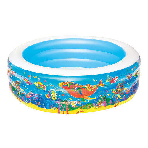 Bestway - Piscine Gonflable pour Enfants Bestway Play Aquarium 196x53 cm Bestway  - Piscines autoportantes