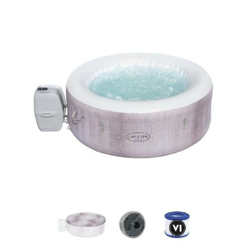 Bestway - BESTWAY Spa gonflable Lay-Z-Spa Cancun Airjet - Rond - 2 a 4 personnes - 180 x 66 cm Bestway   - Spa gonflable