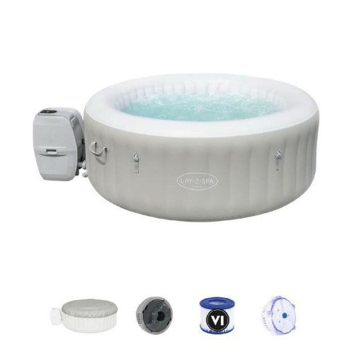 Spa gonflable Bestway BESTWAY Spa gonflable rond Lay-Z-Spa Tahiti - 2 a 4 personnes - 180 x 66 cm