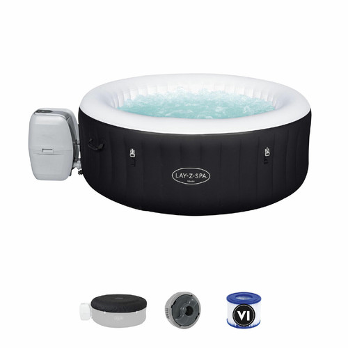 Bestway - Spa Gonflable Bestway Lay-Z-Spa Miami Pour 2-4 personnes Rond 180x66 cm Bestway   - Lay z spa