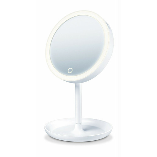 Miroir de salle de bain Beurer Miroir grossissant lumineux x5 - bs45 - BEURER