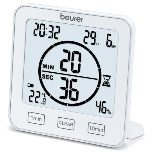 Thermomètres Beurer Beurer Appareil à hygromètre et thermomètre HM22 Blanc
