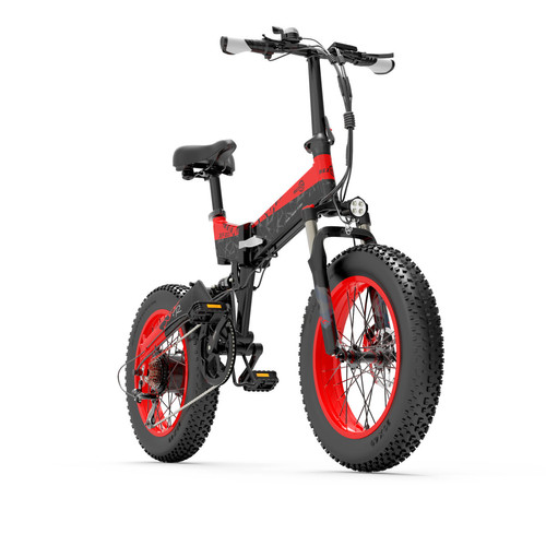 Bezior - Vélo électrique BEZIOR XF200, 1000W, 40km/h, noir rouge - Vélo électrique