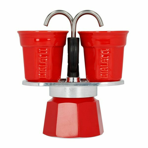 Cafetière Italienne Moka Induction Bialetti 2 tasses Rouge