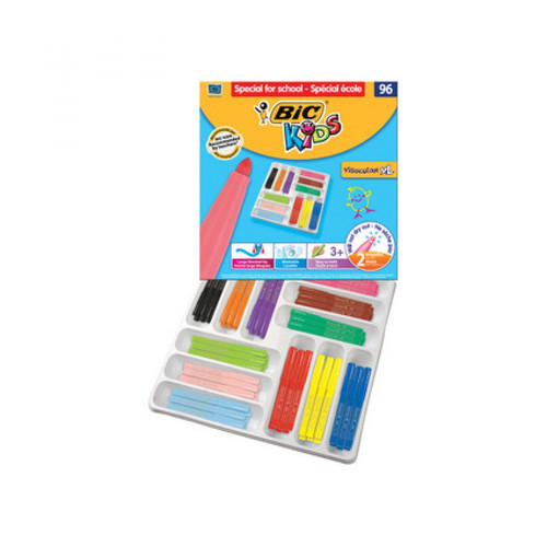 Outils et accessoires du peintre Bic BIC KIDS Feutre Visacolor XL, Class Pack de 96 pièces ()