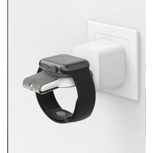 Bigben Connected Chargeur sans fil magnétique pour Apple Watch Ultra/8/7/6/SE/5/4 2 en 1 USB A + USB C Blanc Bigben