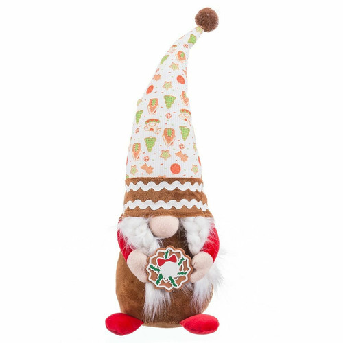 BigBuy Christmas - Décorations de Noël Multicouleur Sable Tissu Fille 13 x 12 x 42 cm BigBuy Christmas  - Bonnes affaires Décoration