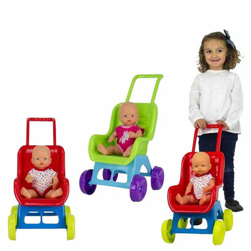 BigBuy Fun - Chaise pour poupées 35 cm BigBuy Fun  - Maisons de poupées