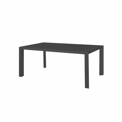 BigBuy Home - Table de Salle à Manger Io Graphite Aluminium 180 x 100 x 75 cm BigBuy Home  - Bonnes affaires Tables de jardin