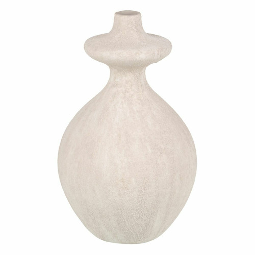 BigBuy Home - Vase Crème Céramique Sable 21 x 21 x 38 cm BigBuy Home  - Nos Promotions et Ventes Flash