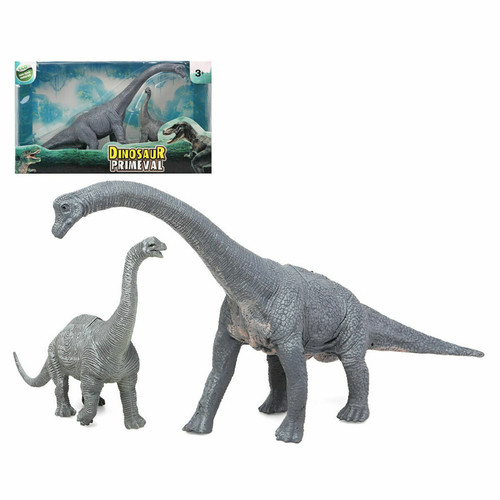 Animaux BigBuy Kids Set 2 Dinosaures 2 Unités 32 x 18 cm