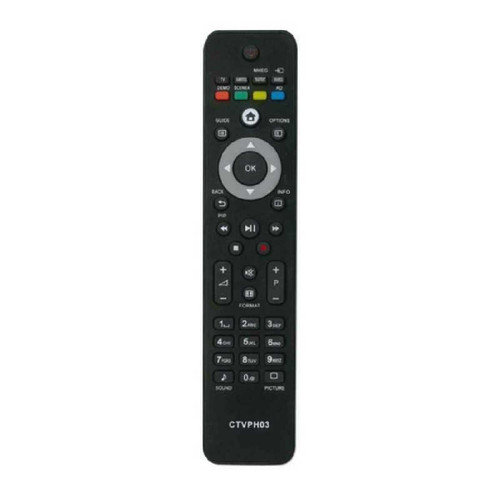 BigBuy Tools - Télécommande Universelle pour Philips Noir BigBuy Tools  - Accessoires TV