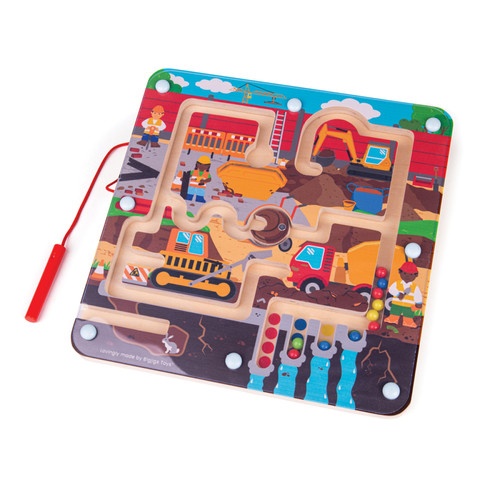 Bigjigs Toys - Puzzle de labyrinthe de construction Bigjigs Toys  - Puzzles Enfants