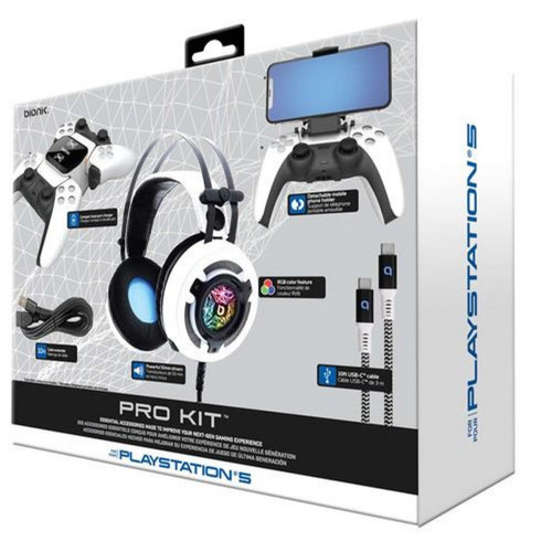 Bionik - Kit Pro Bionik pour PS5 - Accessoires Universels