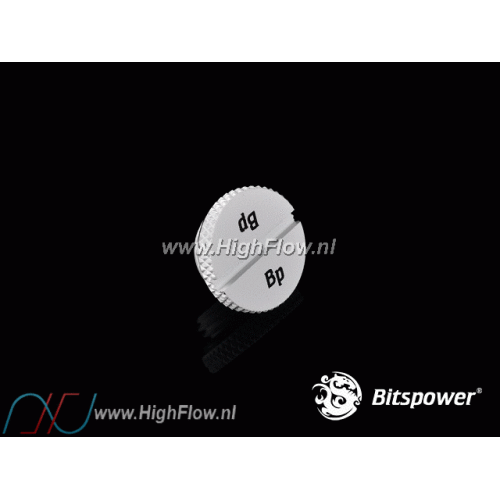 Bitspower - Bitspower bouchons d'étanchéité G1 / 4 pouces - blanc Bitspower  - Ventirad Processeur