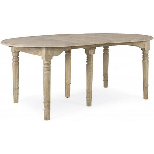Bizzotto - Table de salle à manger Bedford table extensible chêne 110/272 x 110 cm - Bizzotto