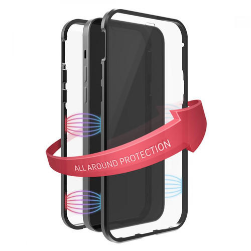 Black Rock - Coque de protection "360° Glass" pour iPhone 12 Pro Max, noir Black Rock - Kit de réparation iPhone Accessoires et consommables
