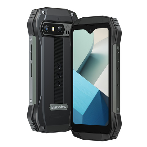 Blackview - Blackview N6000 Mini Robuste Smartphone 8Go/256Go Helio G99 Caméra 48MP 4.3'' 3880mAh GPS NFC Double SIM 4G Téléphones mobiles- Noir - Smartphone 4 pouces Smartphone Android