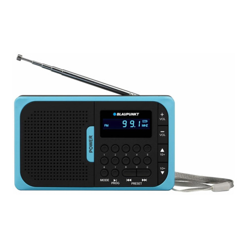 Blaupunkt - Radio FM portable avec lecture MP3 USB / SD Blaupunkt PR5BL - Radio