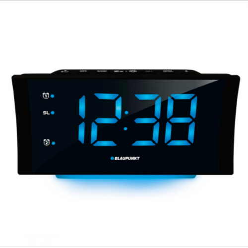 Blaupunkt - Radio-réveil avec chargement USB Capteur de température interne Blaupunkt CR80USB - Radio-Réveil Radio