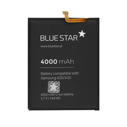 Blue Star - Batterie de remplacement Galaxy A30, A30s et A50 4000mAh Li-Ion Blue Star Noir - Batterie téléphone Blue Star