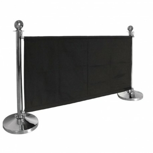 Boléro - Barrière en toile noire de 1,43 m - Bolero - Accessoires barrières