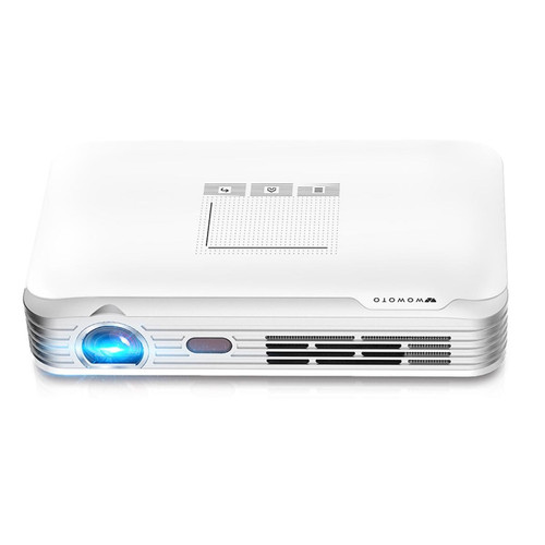 boluobao - Vidéoprojecteur T9 1280X800dpi système Android Wi-Fi Home cinéma blanc - Videoprojecteur home cinéma