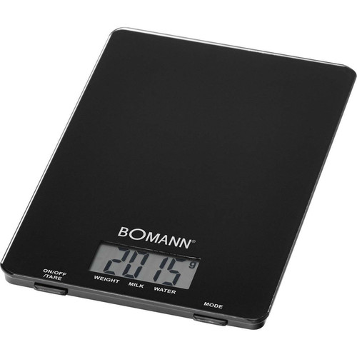 Bomann - Balance de cuisine numérique, 5 kg par pas de 1 g, fonction tare, , Noir, Bomann, KW 1515 CB Bomann  - Bomann