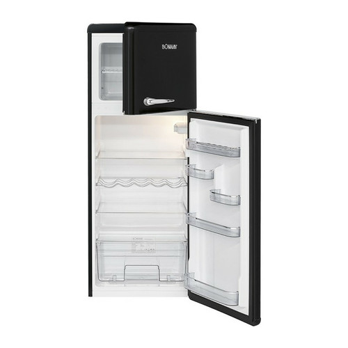 Réfrigérateur Réfrigérateur et congélateur 208L retro noir DTR 353.1 noir