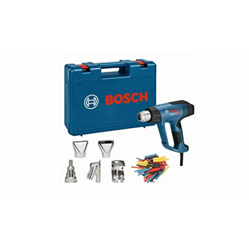 Bosch 06012A6301 Décapeur Thermique GHG 23-66 (2300 W, Plage de Températures 50-650 °C, avec Ecran, 2 Buses, dans un Sac de Transport)