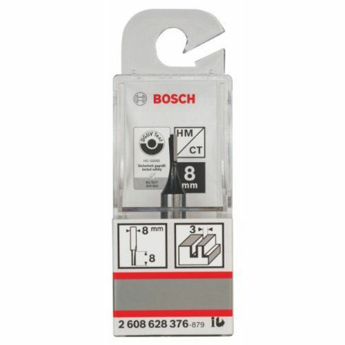 Accessoires vissage, perçage Bosch Bosch 2608628376 Fraise à rainurer 8 mm / 3 x 8 x 51 mm