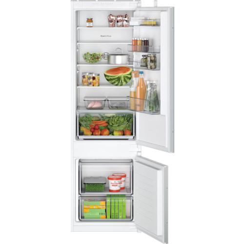 Bosch - Réfrigérateur combiné intégrable à glissière 270l - kiv87nsf0 - BOSCH - Refrigerateur 70 cm