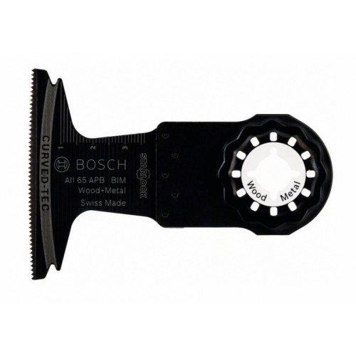 Bosch - Lame plongeante de scie oscillante Bosch BIM AII 65 APB Wood and Metal Bosch  - Mini-outillage Bosch