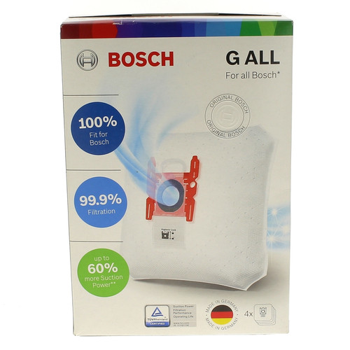 Bosch - Sacs aspirateur type g par 4, 17003048 pour Aspirateur Bosch  - Sacs aspirateur
