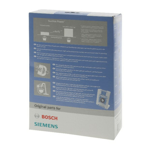 Bosch - Sacs aspirateur gxl/gxxl par 4 17003049 pour Aspirateur Bosch  - Sacs aspirateur Bosch