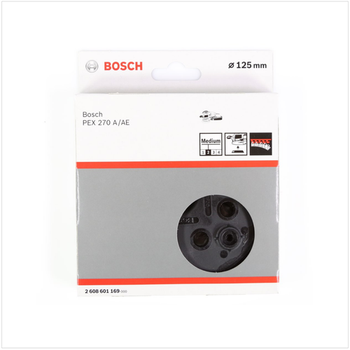 Bosch - Bosch Plateau de ponçage 125 mm pour Bosch PEX 270 A et PEX 270 AE ( 2608601169 ) Bosch  - Accessoires brossage et polissage Bosch
