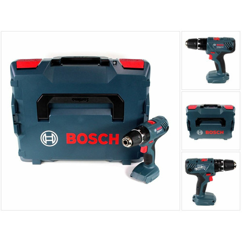 Bosch - Bosch GSB 18 V-21 Perceuse-visseuse à percussion sans fil 18 V Li-Ion Solo + Coffret  L-Boxx - sans Batterie, sans Chargeur Bosch - Perceuse visseuse Outillage électroportatif