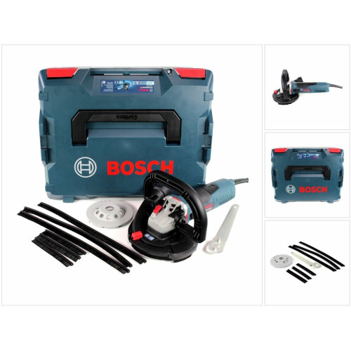 Bosch - Bosch GBR 15 CAG Professional Ponceuse à béton 1500 W + Coffet L-Boxx ( 0601776001 ) Bosch - Ponceuse électrique Outillage électroportatif