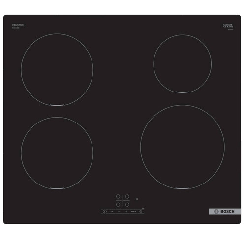 Bosch - Table de cuisson à induction 60cm 4 feux noir - PUE611BB5E - BOSCH Bosch  - Plaque cuisson Electrique Table de cuisson